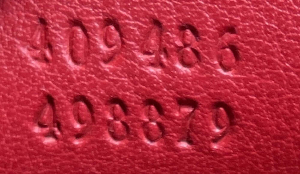 Gucci Padlock Shoulder Bag Gg Coated #324402G13B - Picture 7 of 7